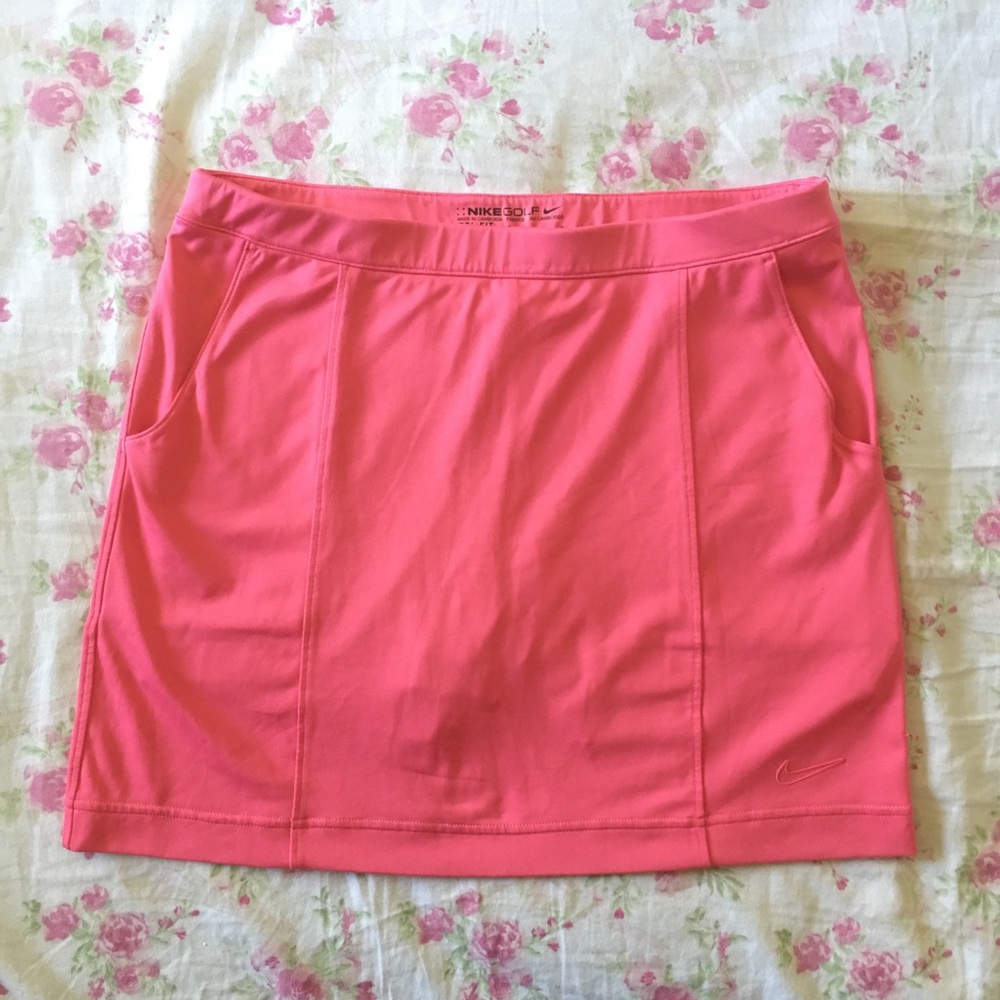 Nike Dri-Fit Girls Pink Golf Skort Size Large